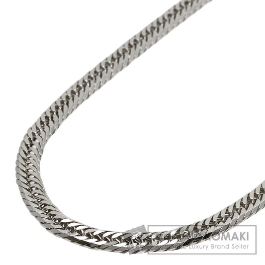 Kihei Curb Chain Triple 8-Sided 19.7" Necklace Platinum PT850 50g　Ladies