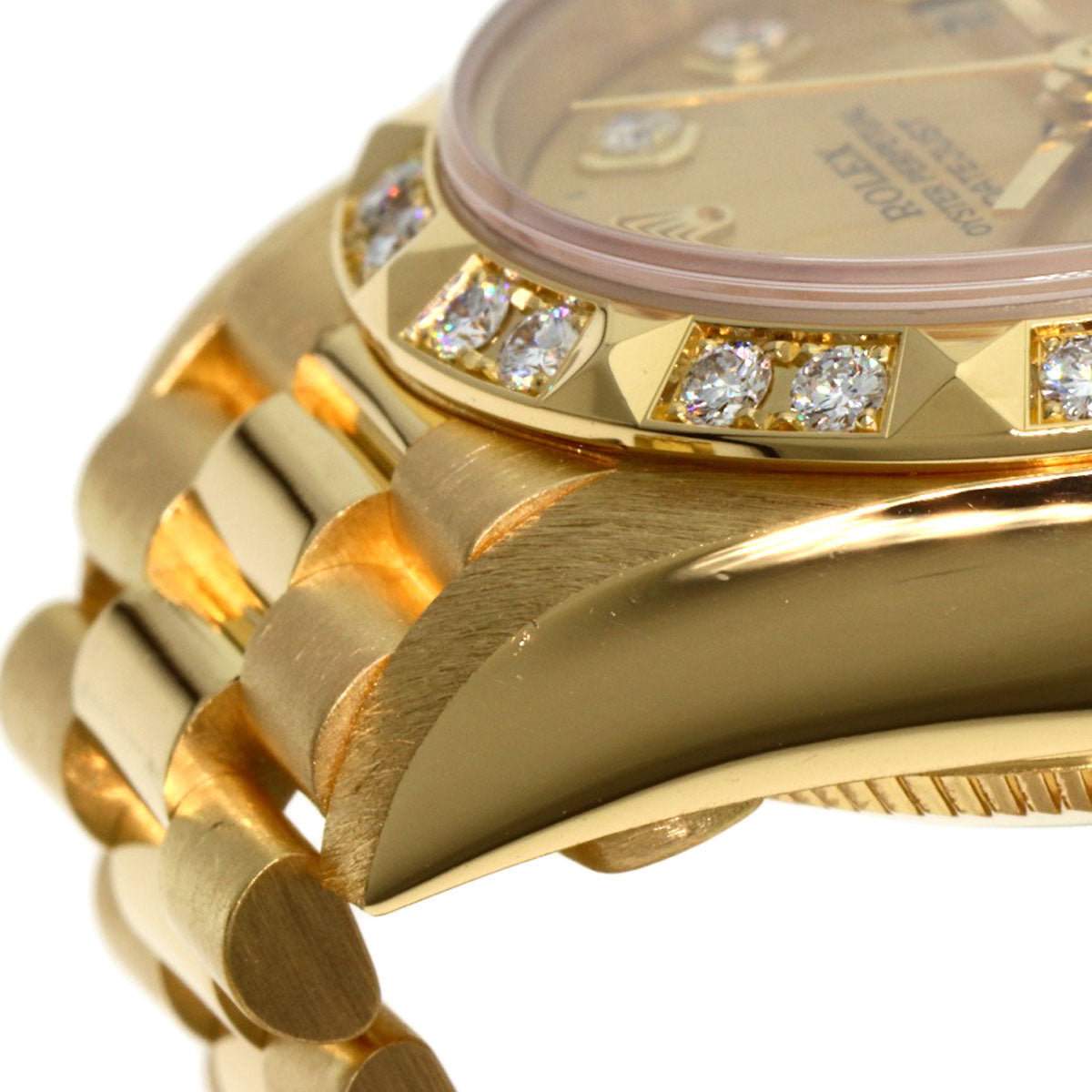 ROLEX Datejust Bezel 10P Diamond Watches 69258G K18 Yellow Gold/18K Yellow Gold Ladies