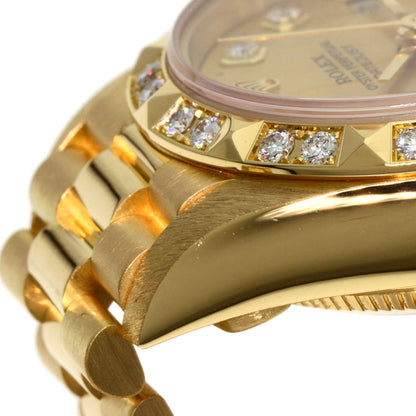 ROLEX Datejust Bezel 10P Diamond Watches 69258G K18 Yellow Gold/18K Yellow Gold Ladies