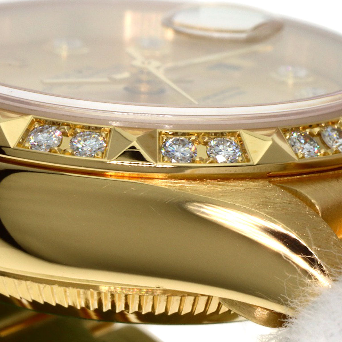 ROLEX Datejust Bezel 10P Diamond Watches 69258G K18 Yellow Gold/18K Yellow Gold Ladies