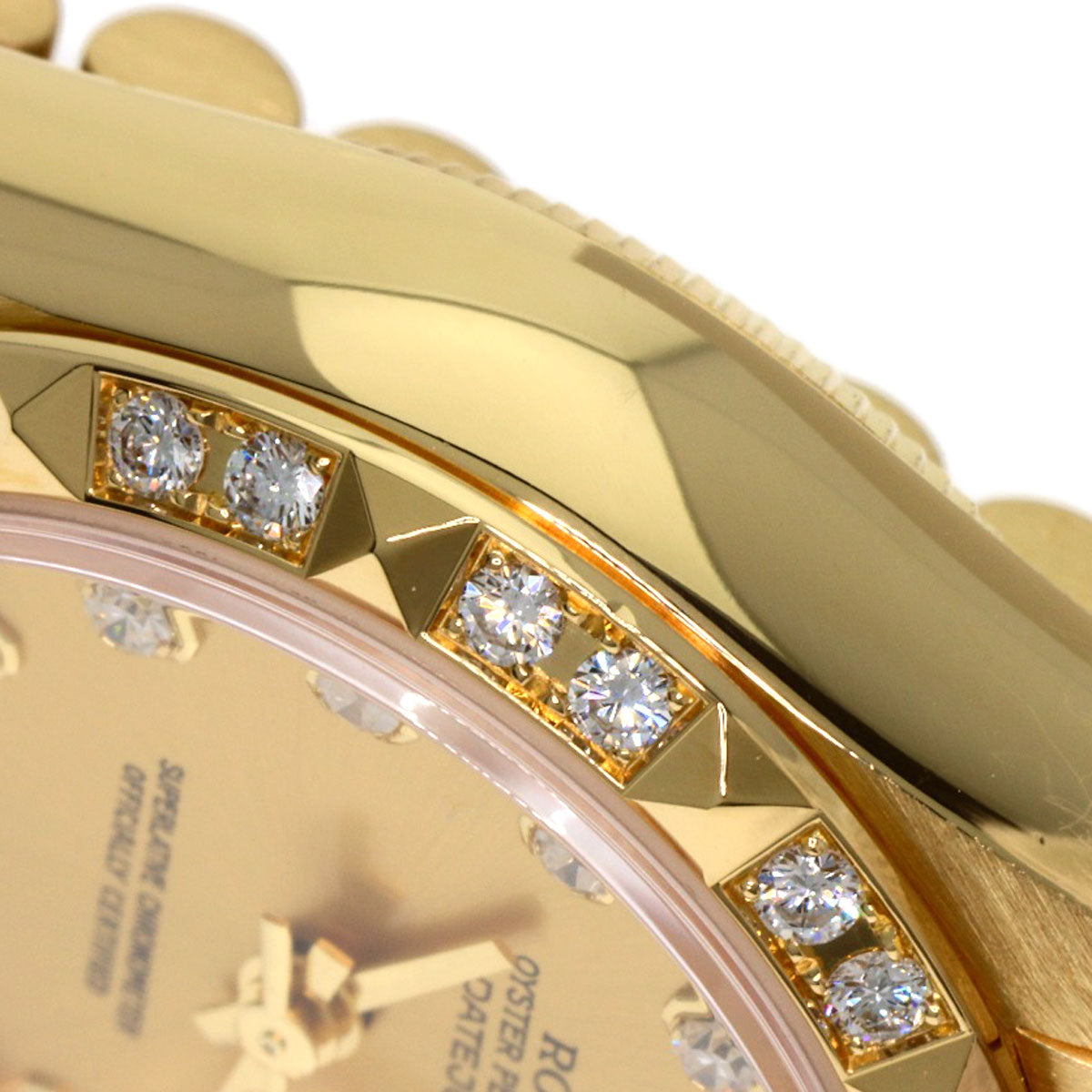 ROLEX Datejust Bezel 10P Diamond Watches 69258G K18 Yellow Gold/18K Yellow Gold Ladies