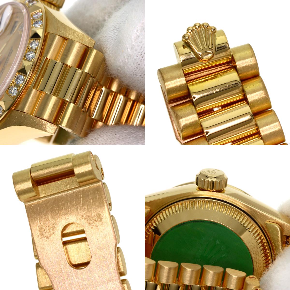 ROLEX Datejust Bezel 10P Diamond Watches 69258G K18 Yellow Gold/18K Yellow Gold Ladies