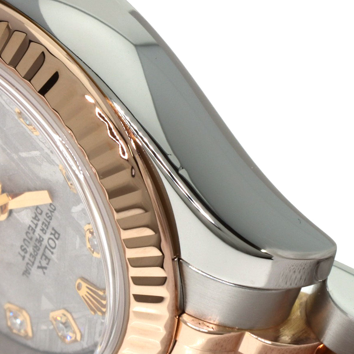 ROLEX DATEJUST 10P Diamond Watches 179171G Stainless Steel/SSxK18PG Ladies