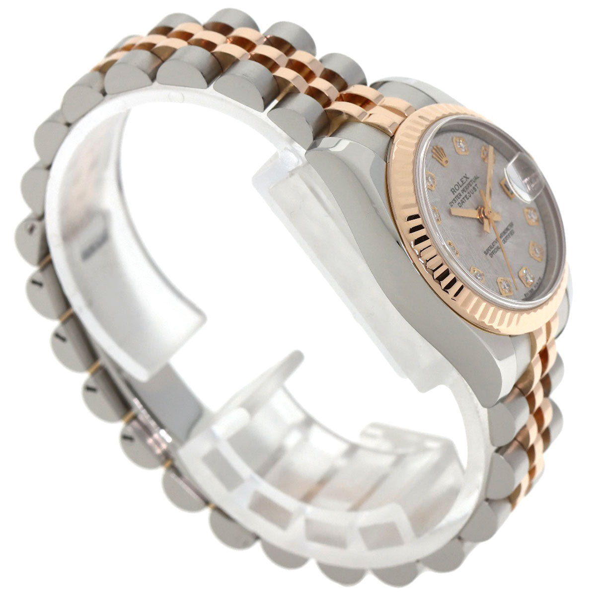 ROLEX DATEJUST 10P Diamond Watches 179171G Stainless Steel/SSxK18PG Ladies