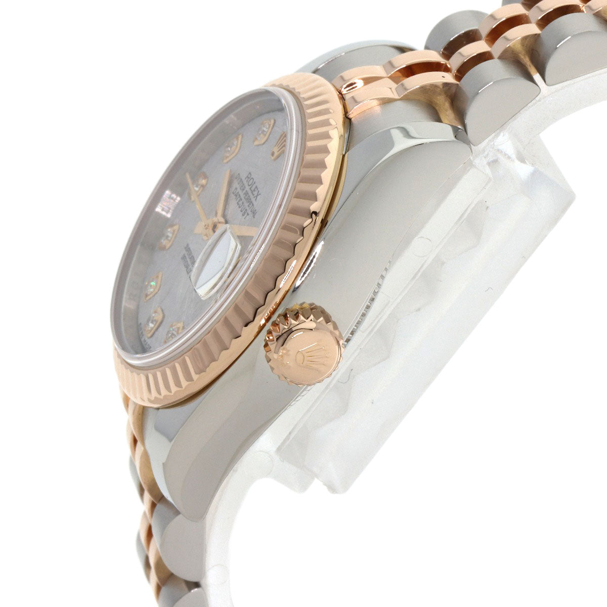 ROLEX DATEJUST 10P Diamond Watches 179171G Stainless Steel/SSxK18PG Ladies