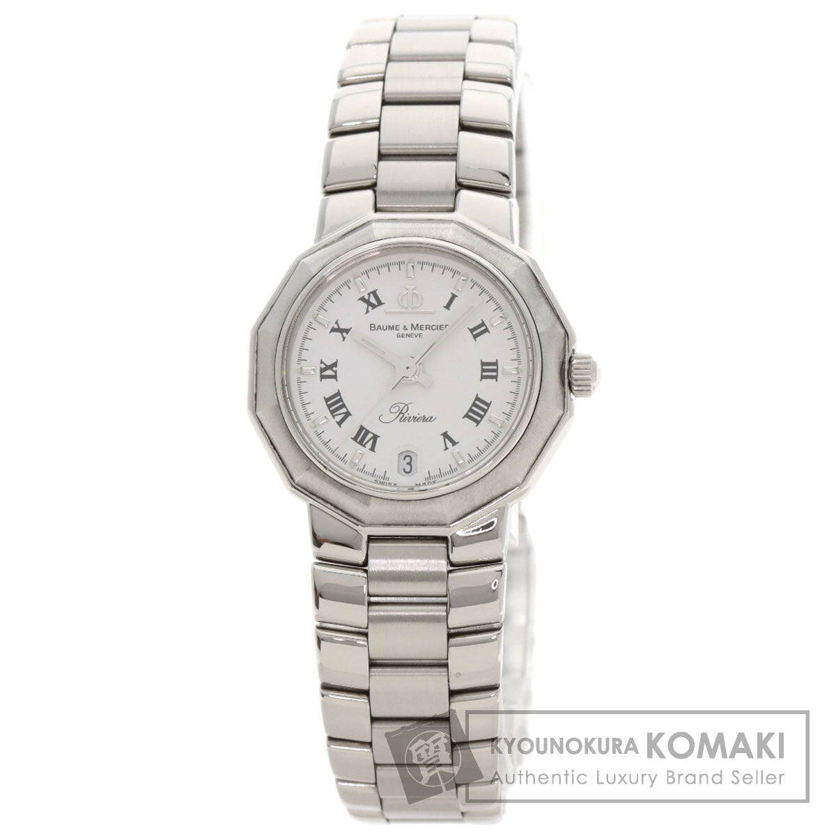 Baume & Mercier Riviera Watches MV040078 Stainless Steel/Stainless Steel Ladies