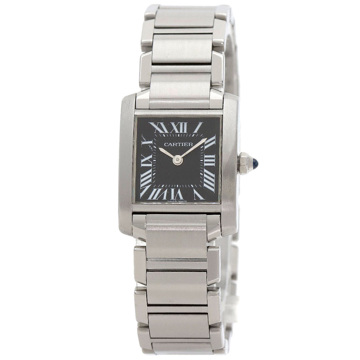 CARTIER Tank Francaise SM Asia Limited Watches W51026Q3 Stainless Steel/Stainless Steel Ladies