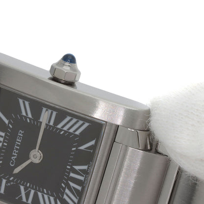 CARTIER Tank Francaise SM Asia Limited Watches W51026Q3 Stainless Steel/Stainless Steel Ladies