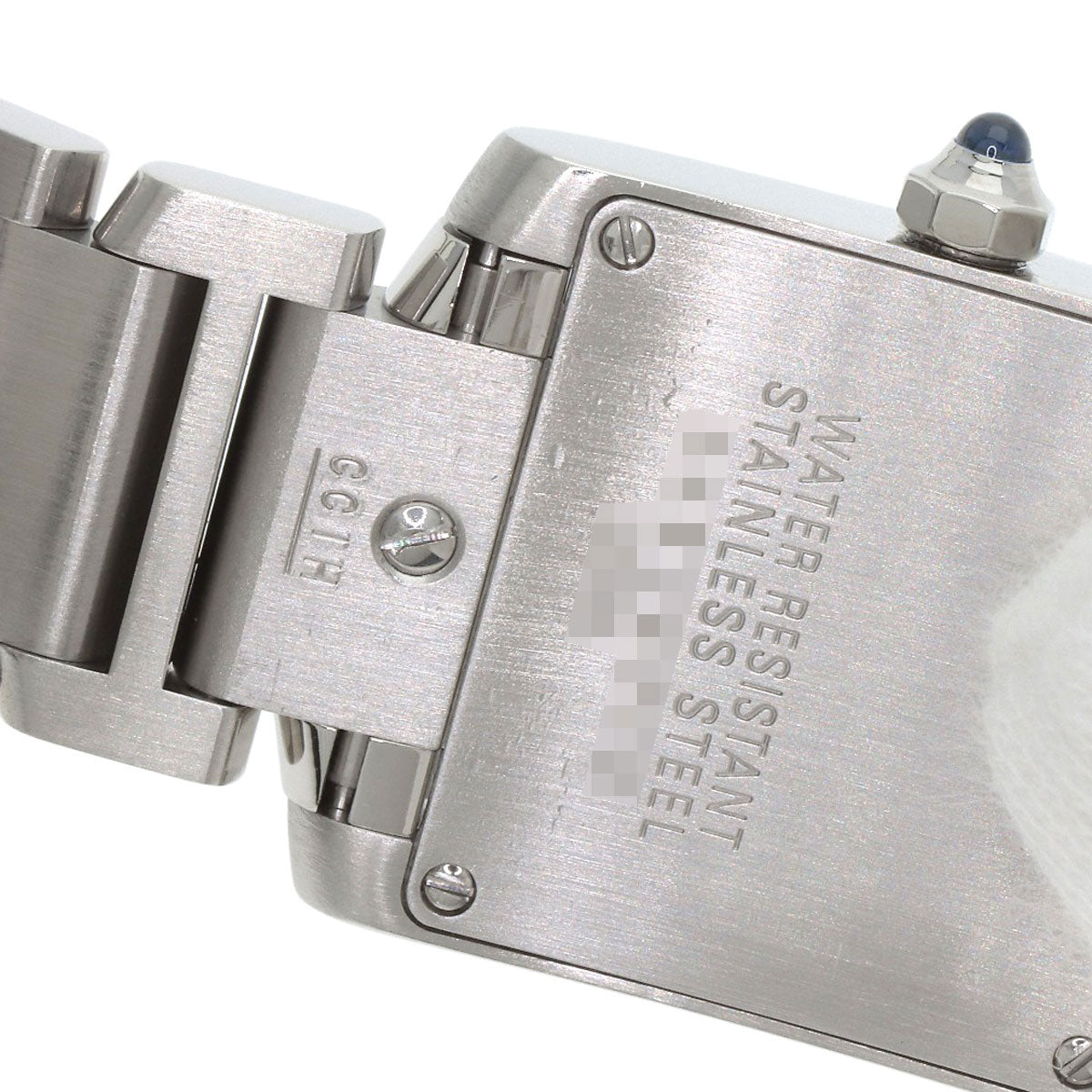 CARTIER Tank Francaise SM Asia Limited Watches W51026Q3 Stainless Steel/Stainless Steel Ladies