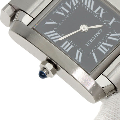CARTIER Tank Francaise SM Asia Limited Watches W51026Q3 Stainless Steel/Stainless Steel Ladies