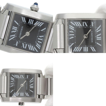 CARTIER Tank Francaise SM Asia Limited Watches W51026Q3 Stainless Steel/Stainless Steel Ladies
