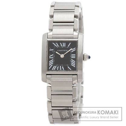 CARTIER Tank Francaise SM Asia Limited Watches W51026Q3 Stainless Steel/Stainless Steel Ladies