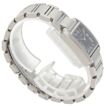 CARTIER Tank Francaise SM Asia Limited Watches W51026Q3 Stainless Steel/Stainless Steel Ladies