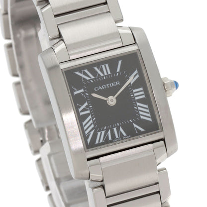 CARTIER Tank Francaise SM Asia Limited Watches W51026Q3 Stainless Steel/Stainless Steel Ladies