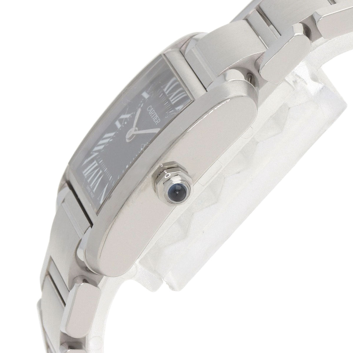 CARTIER Tank Francaise SM Asia Limited Watches W51026Q3 Stainless Steel/Stainless Steel Ladies