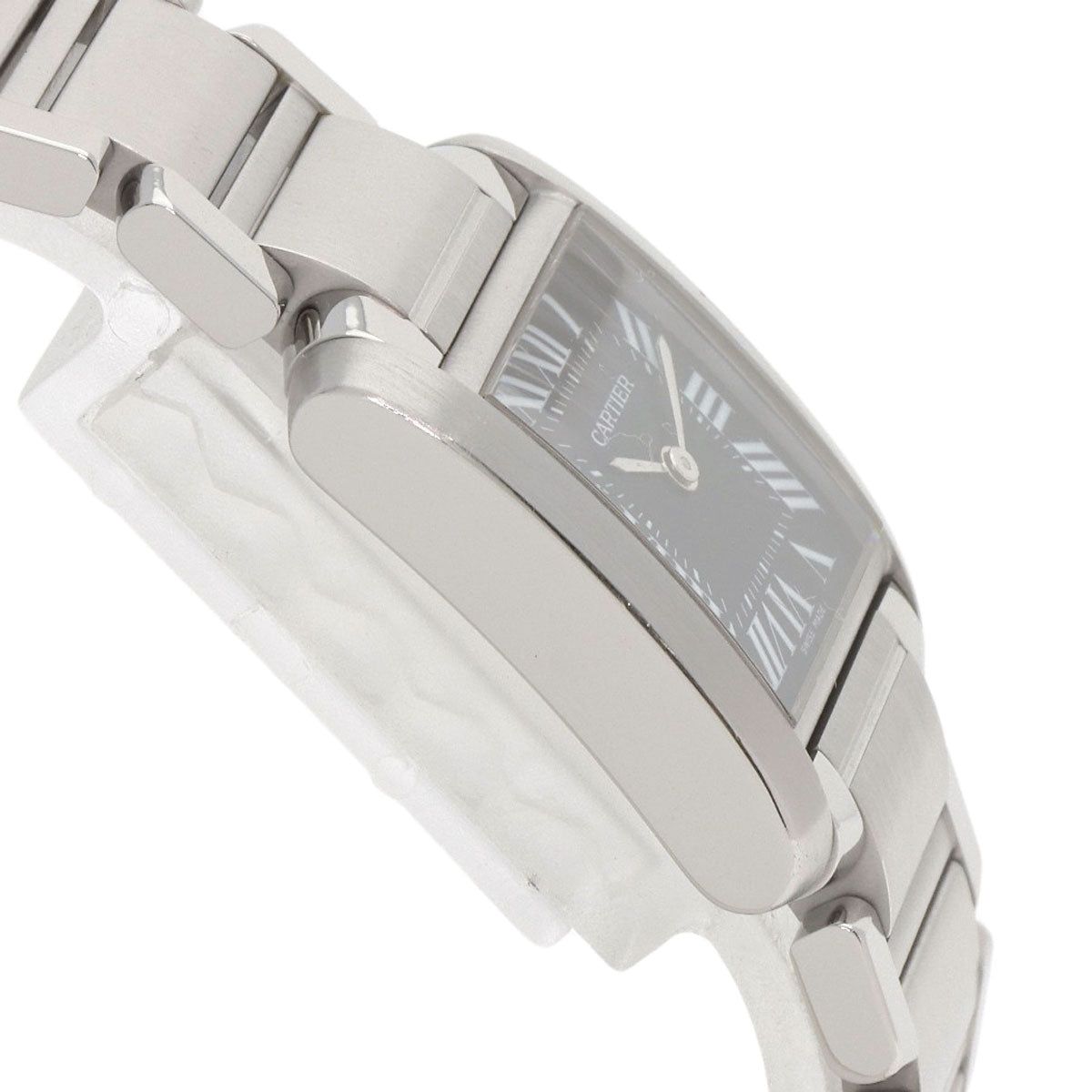 CARTIER Tank Francaise SM Asia Limited Watches W51026Q3 Stainless Steel/Stainless Steel Ladies