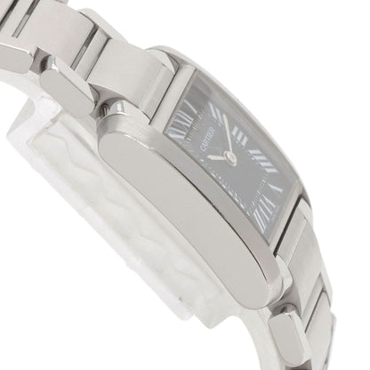 CARTIER Tank Francaise SM Asia Limited Watches W51026Q3 Stainless Steel/Stainless Steel Ladies