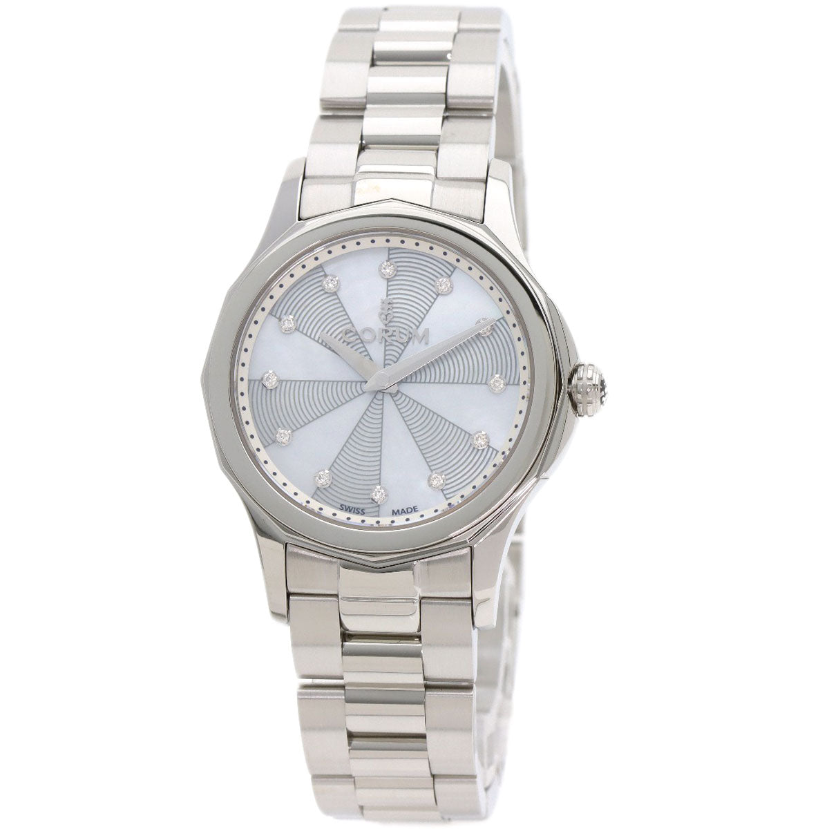 CORUM Admiral's Cup Legend Watches 020.100.20/V200PN09 Stainless Steel/Stainless Steel Ladies