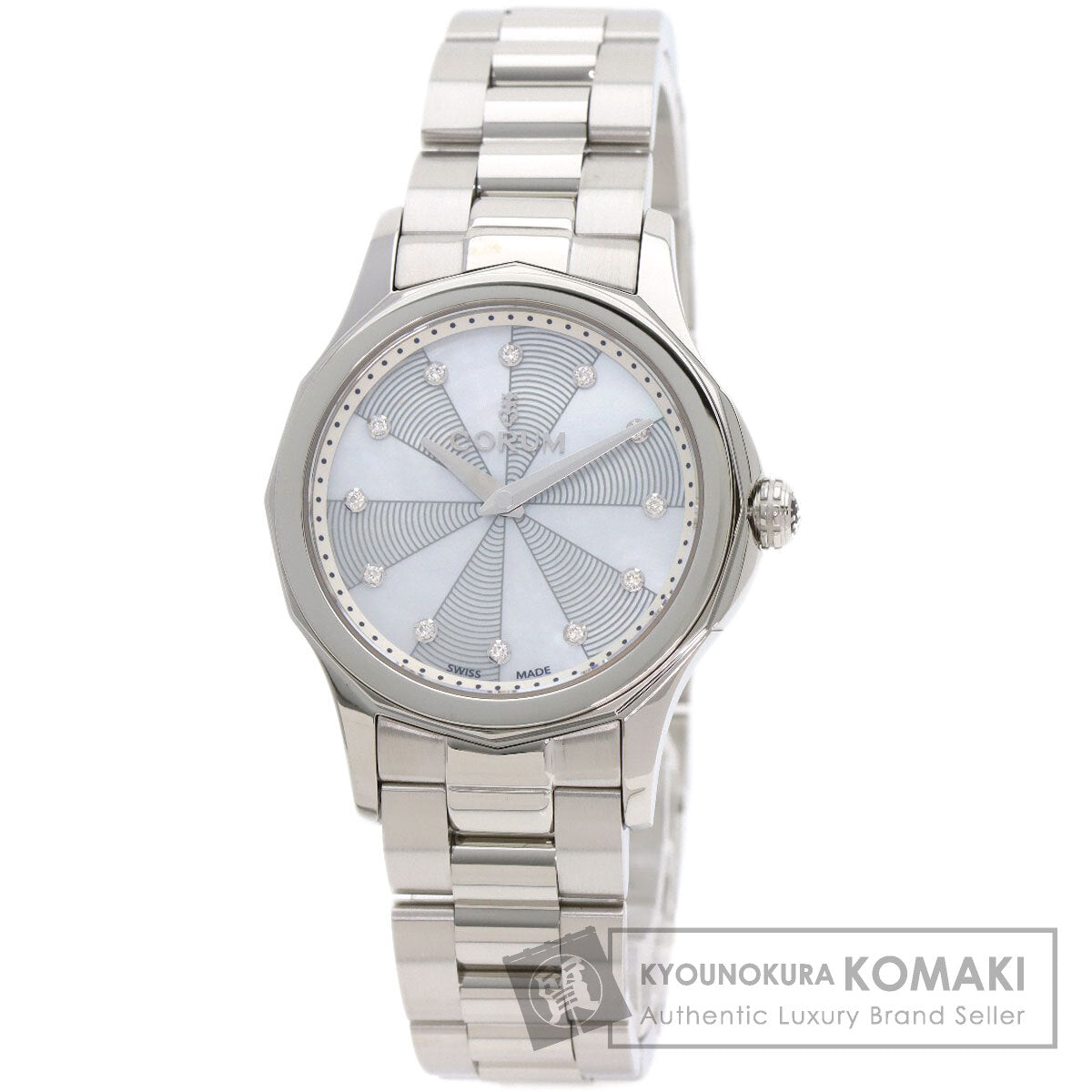 CORUM Admiral's Cup Legend Watches 020.100.20/V200PN09 Stainless Steel/Stainless Steel Ladies