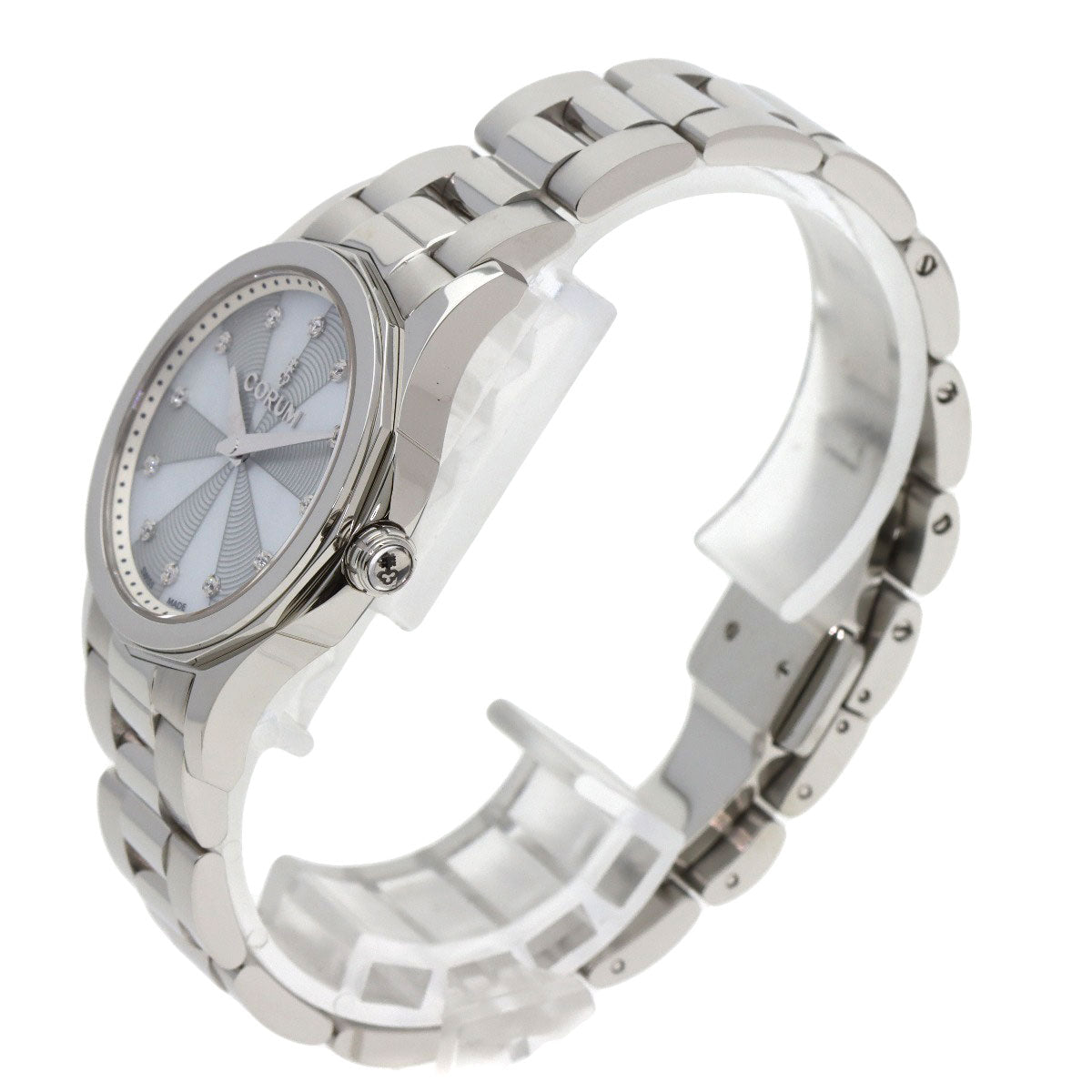 CORUM Admiral's Cup Legend Watches 020.100.20/V200PN09 Stainless Steel/Stainless Steel Ladies