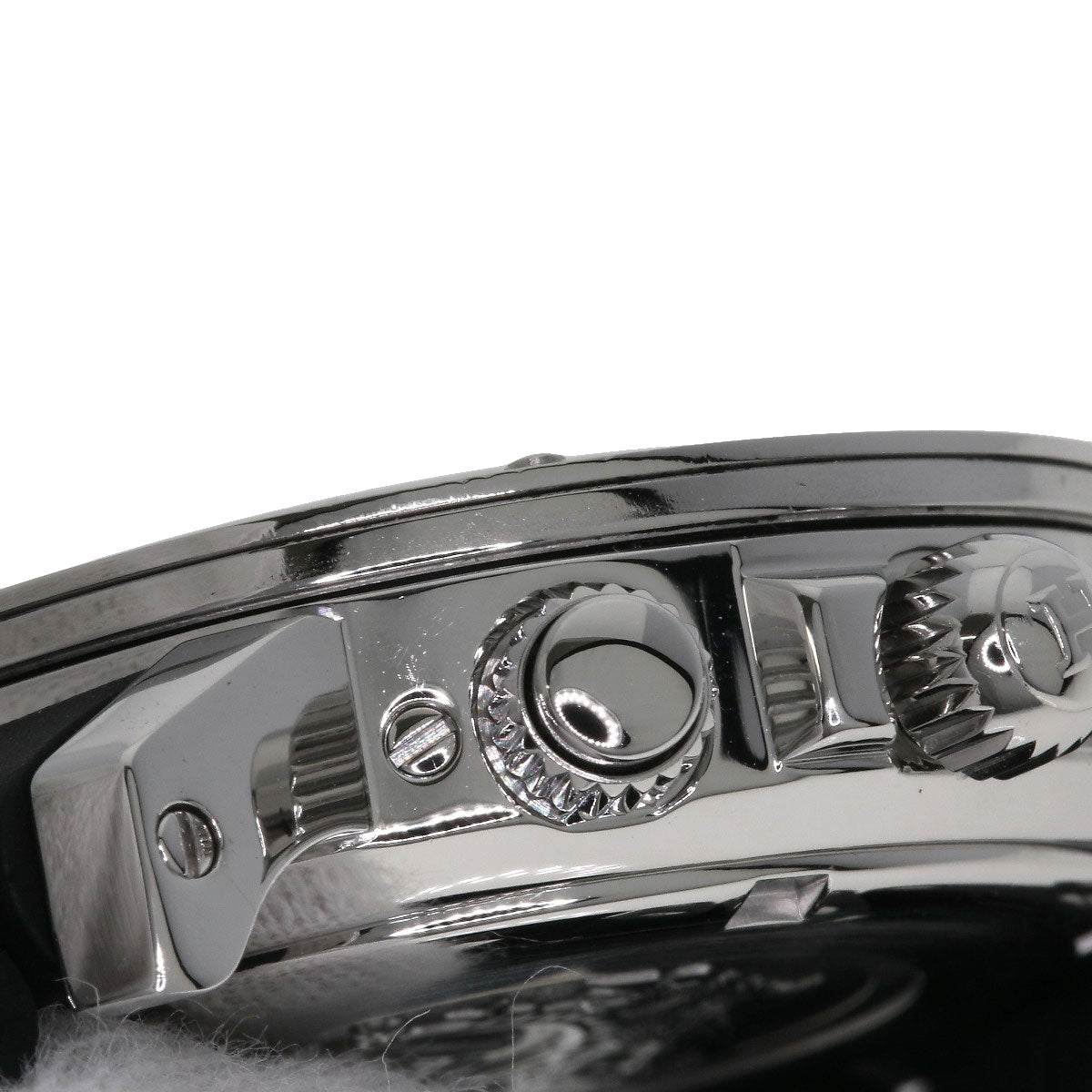 HERMES Clipper Diver Chronograph Watches CL2.315 Stainless Steel/Rubber Ladies