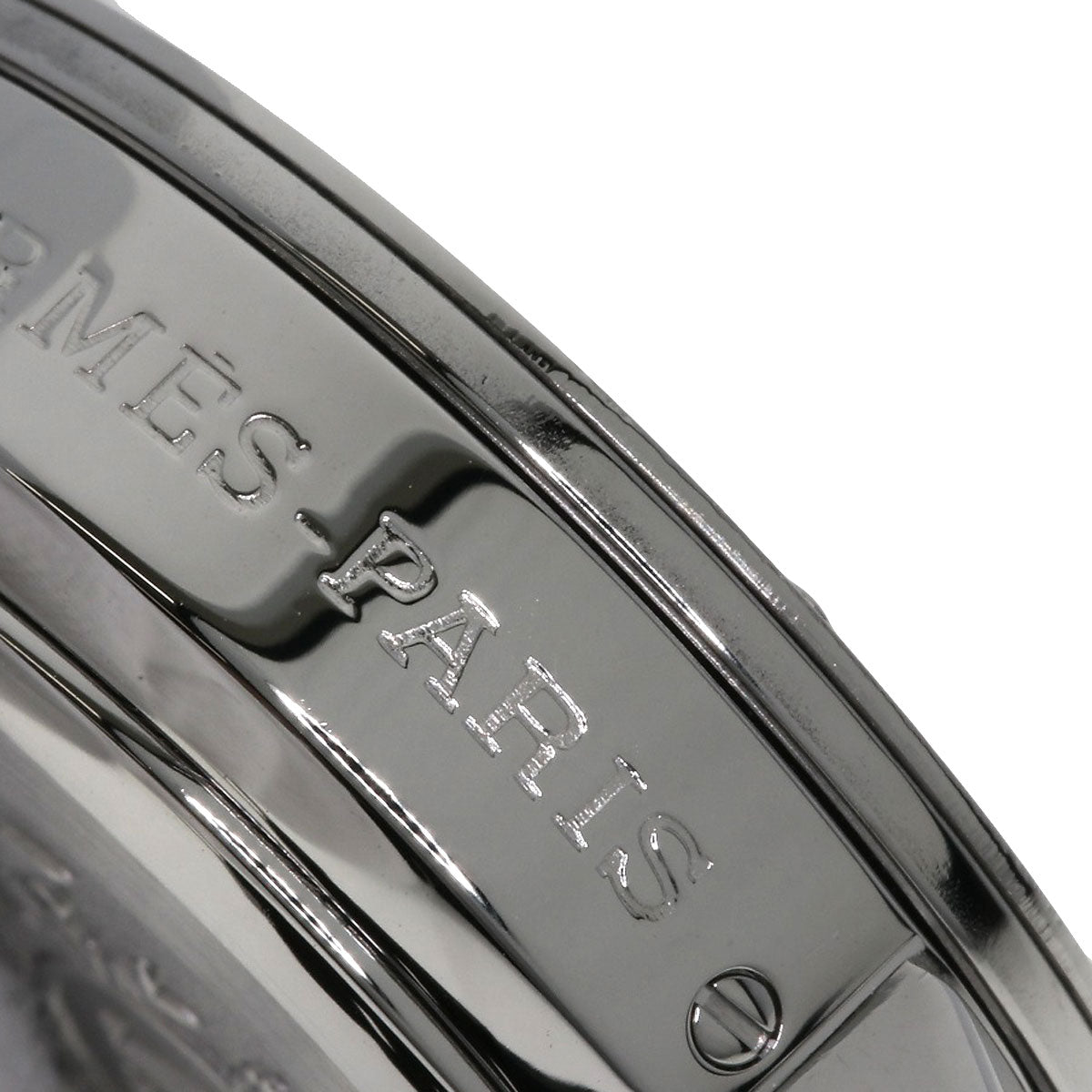 HERMES Clipper Diver Chronograph Watches CL2.315 Stainless Steel/Rubber Ladies