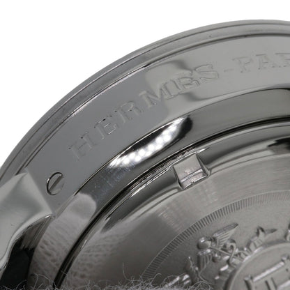 HERMES Clipper Diver Chronograph Watches CL2.315 Stainless Steel/Rubber Ladies