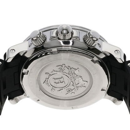HERMES Clipper Diver Chronograph Watches CL2.315 Stainless Steel/Rubber Ladies