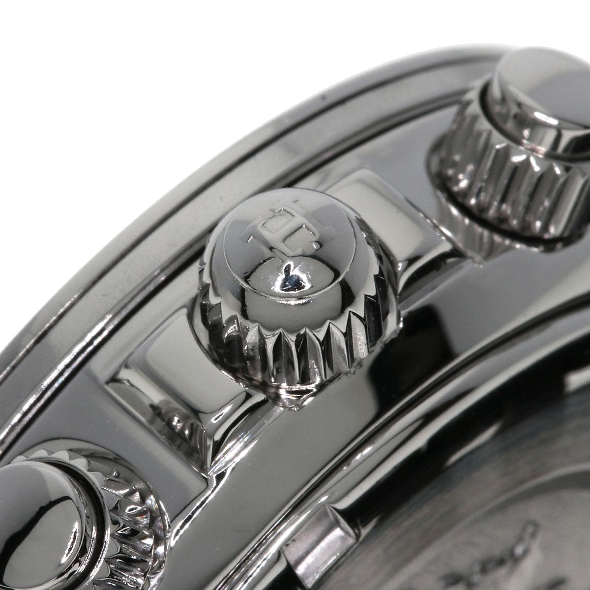 HERMES Clipper Diver Chronograph Watches CL2.315 Stainless Steel/Rubber Ladies