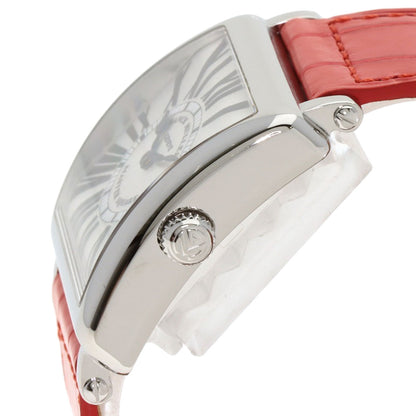 FRANCK MULLER Master square Watches 6002MQZ Stainless Steel/Leather Ladies
