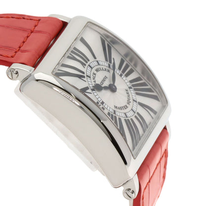 FRANCK MULLER Master square Watches 6002MQZ Stainless Steel/Leather Ladies