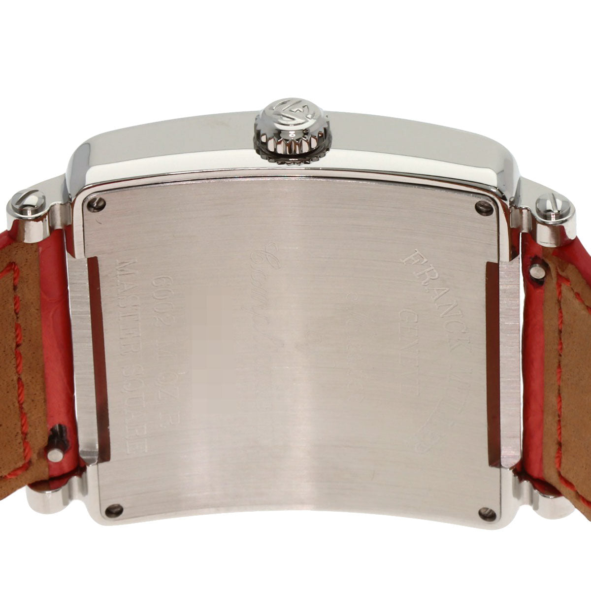 FRANCK MULLER Master square Watches 6002MQZ Stainless Steel/Leather Ladies