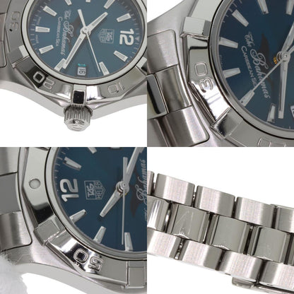 TAG HEUER Aquaracer Baja Macaribean Watches WAF141R Stainless Steel/Stainless Steel Ladies