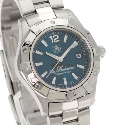 TAG HEUER Aquaracer Baja Macaribean Watches WAF141R Stainless Steel/Stainless Steel Ladies
