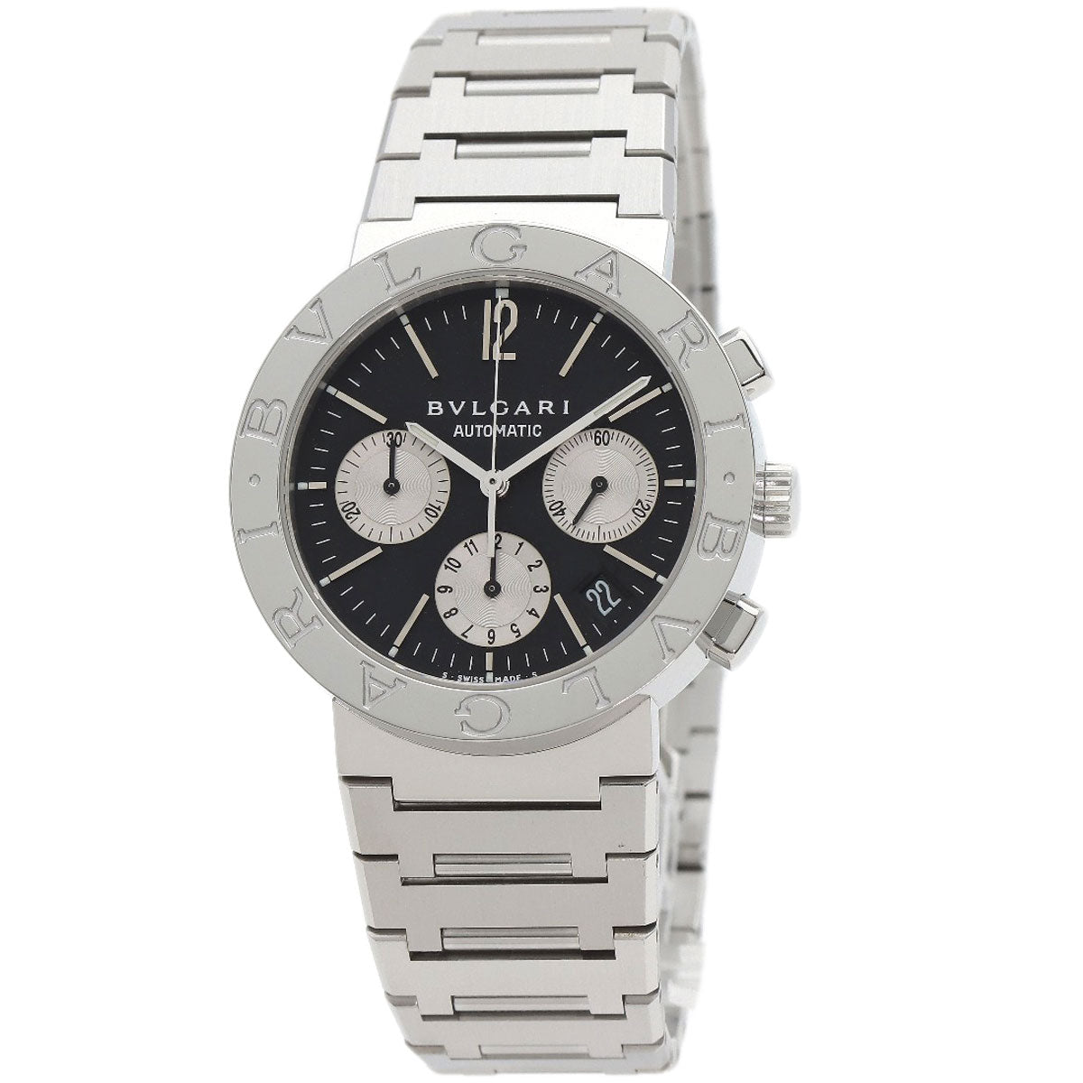 BVLGARI BVLGARI BVLGARI Watches BB38SSCH Stainless Steel/Stainless Steel mens