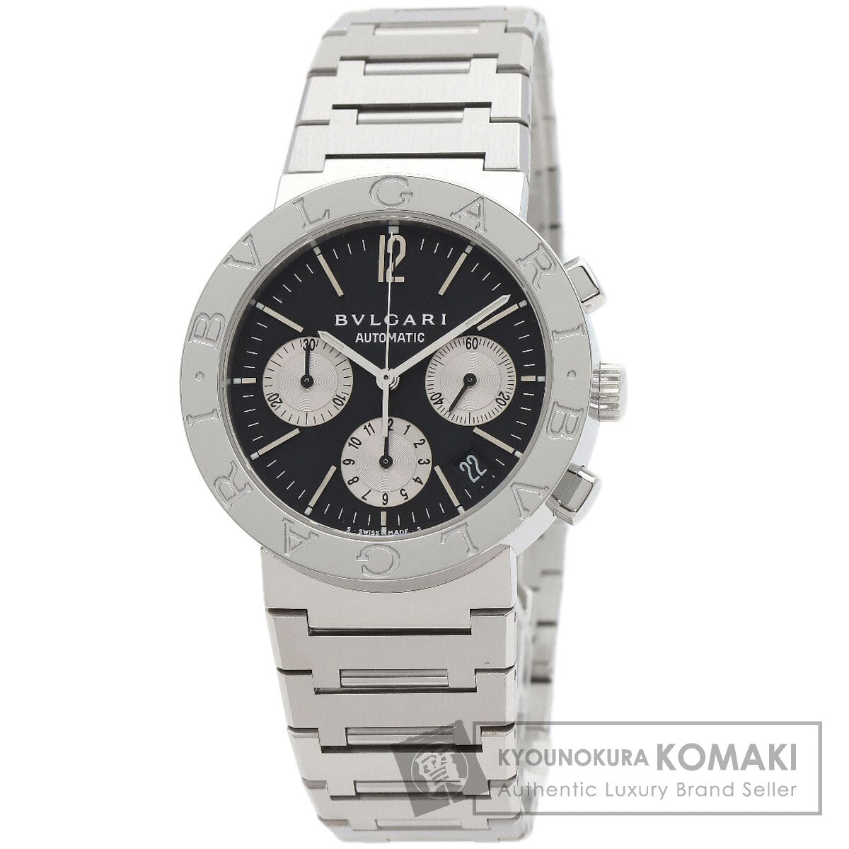 BVLGARI BVLGARI BVLGARI Watches BB38SSCH Stainless Steel/Stainless Steel mens