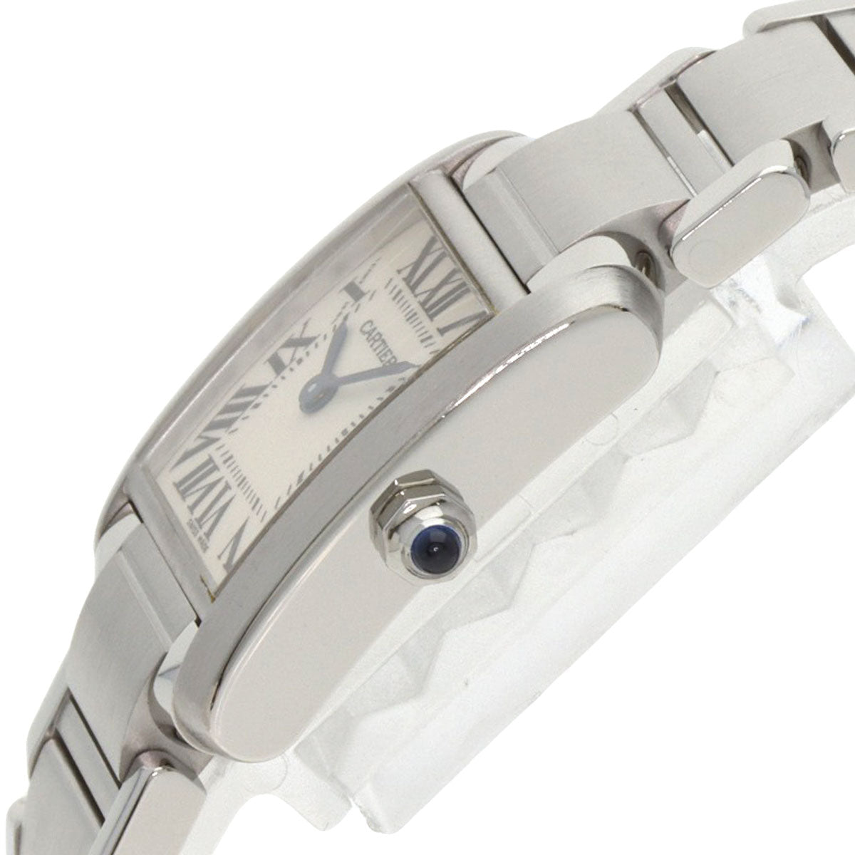 CARTIER Tank francaise SM Watches W51008Q3 Stainless Steel/Stainless Steel Ladies