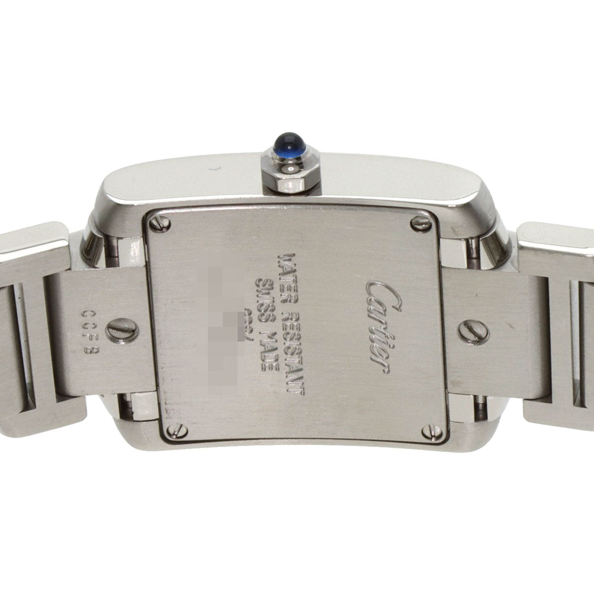 CARTIER Tank francaise SM Watches W51008Q3 Stainless Steel/Stainless Steel Ladies