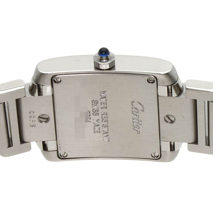 CARTIER Tank francaise SM Watches W51008Q3 Stainless Steel/Stainless Steel Ladies