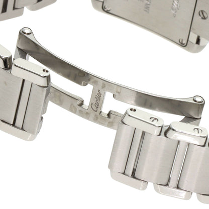 CARTIER Tank francaise SM Watches W51008Q3 Stainless Steel/Stainless Steel Ladies
