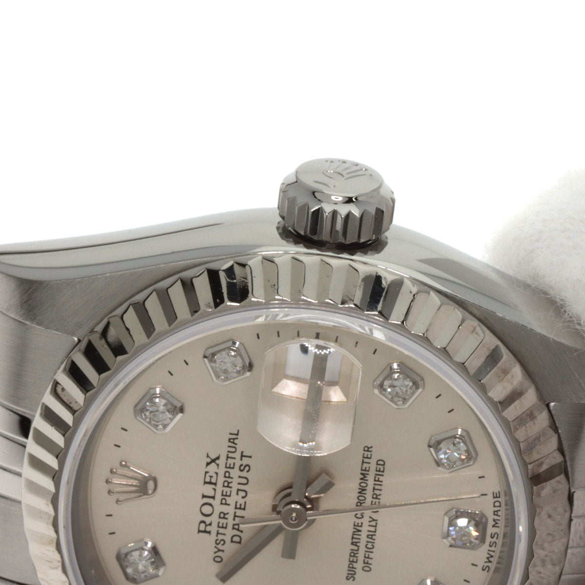 ROLEX DATEJUST 10P Diamond Watches 69174G Stainless Steel/Stainless Steel Ladies