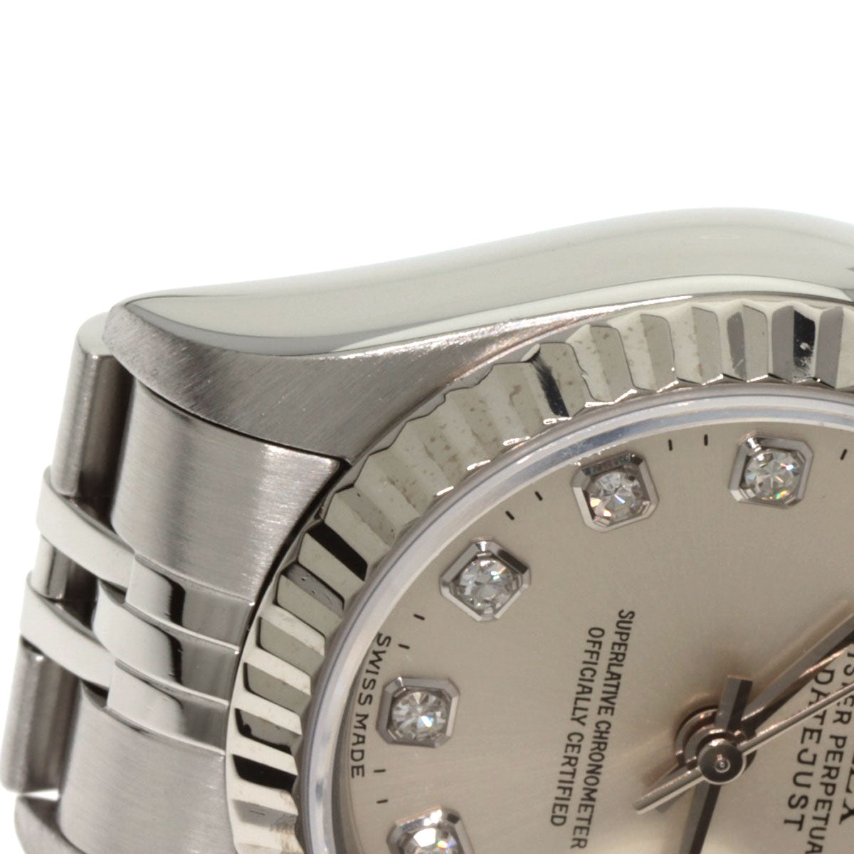 ROLEX DATEJUST 10P Diamond Watches 69174G Stainless Steel/Stainless Steel Ladies