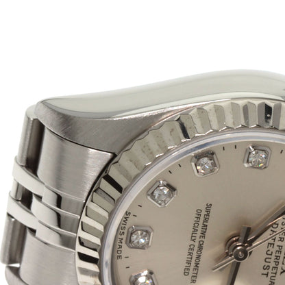 ROLEX DATEJUST 10P Diamond Watches 69174G Stainless Steel/Stainless Steel Ladies