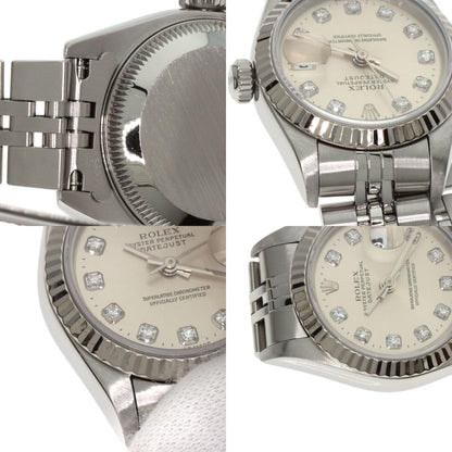 ROLEX DATEJUST 10P Diamond Watches 69174G Stainless Steel/Stainless Steel Ladies