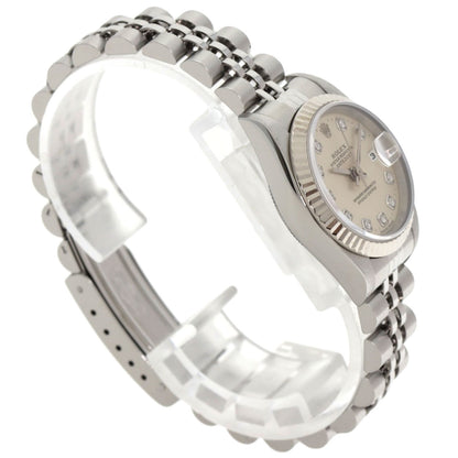 ROLEX DATEJUST 10P Diamond Watches 69174G Stainless Steel/Stainless Steel Ladies
