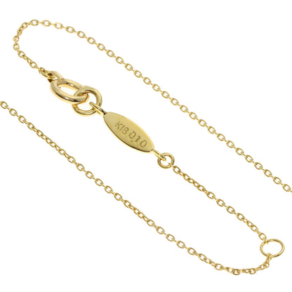 AHKAH Believe You Necklace K18 Yellow Gold Ladies [Used]