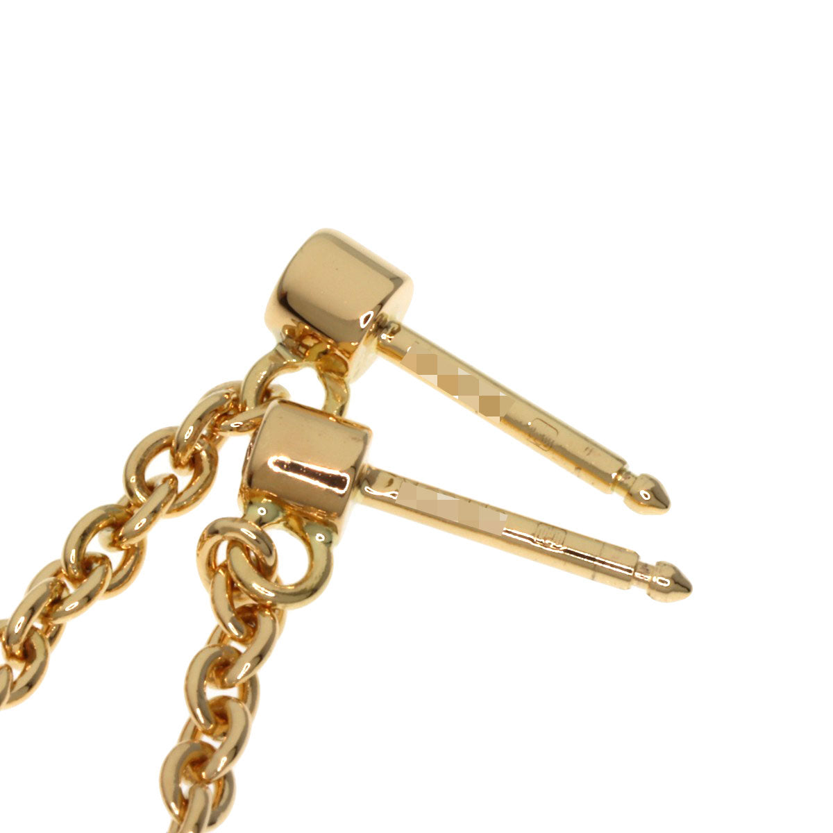 CARTIER Baby Trinity Ball Diamond earring K18 Yellow Gold K18 White GoldLadies [Used]