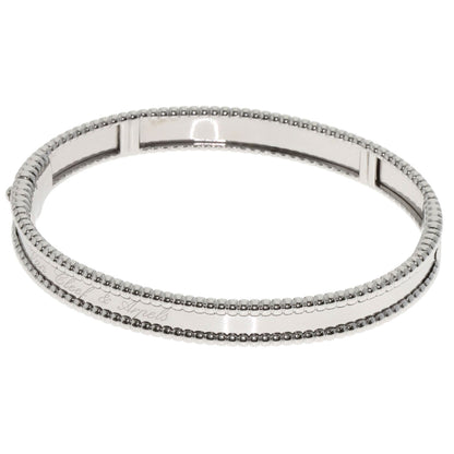 Van Cleef & Arpels Perle Senior Tulle Medium Bracelet K18 White Gold Ladies [Used]