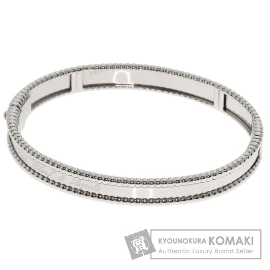 Van Cleef & Arpels Perle Senior Tulle Medium Bracelet K18 White Gold Ladies [Used]