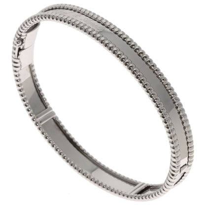 Van Cleef & Arpels Perle Senior Tulle Medium Bracelet K18 White Gold Ladies [Used]